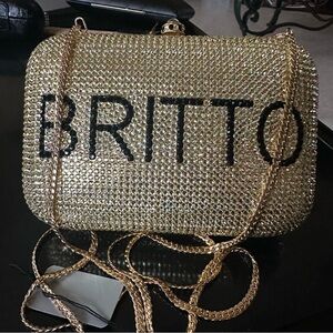 One and only piece made for Britto crystal bag